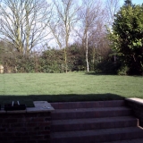 Excellent finished area. Children were using lawn 4 days later.